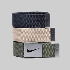 Nike Web Belt for Men – Pack of 3