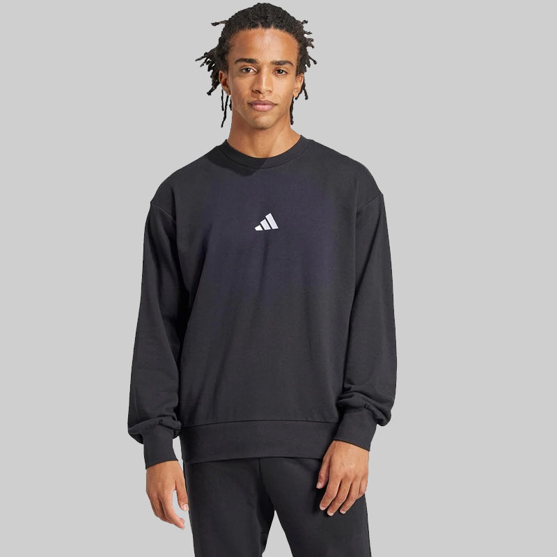Adidas Essentials Feelcozy French Terry Sweatshirt for Men