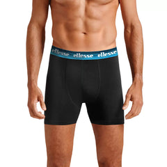 Ellesse Men’s 10-Pack Black Boxer Briefs