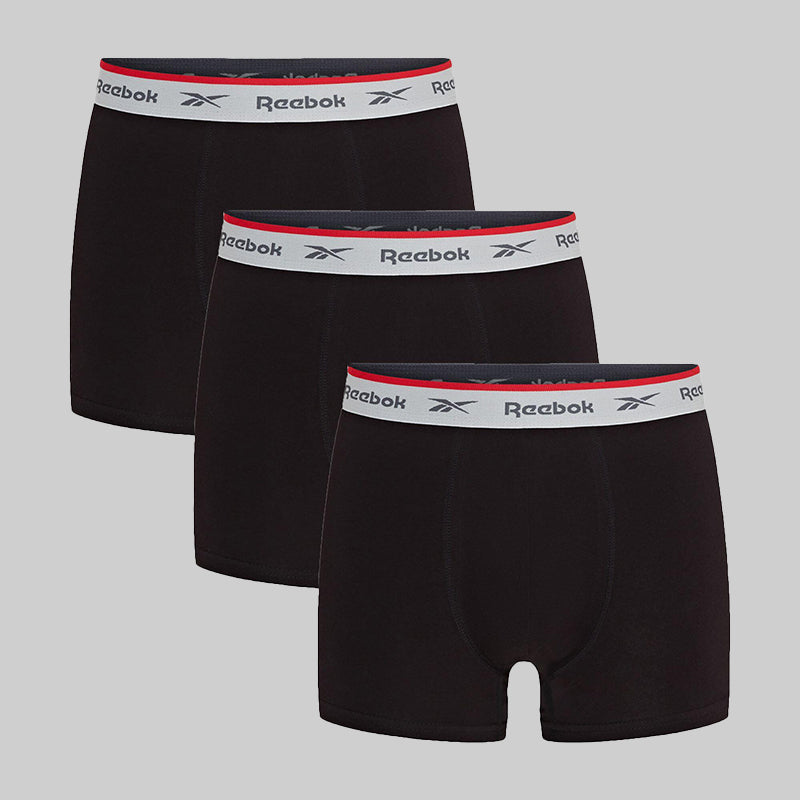 Reebok Ovett Men’s Boxer Shorts – Pack of 3