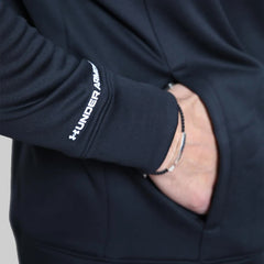 Under Armour Men’s Black Fleece Quarter-Zip Training Track Top