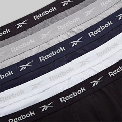 Reebok Men’s Cotton Stretch Boxer Briefs – Pack of 5