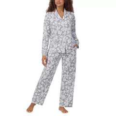 DKNY Women's Notch Collar Pyjama Set