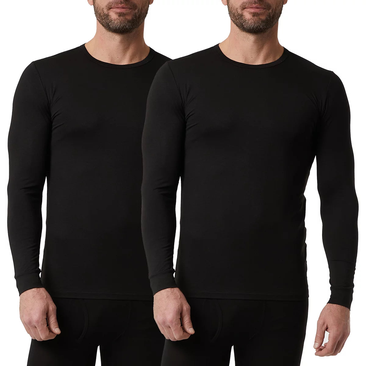 32 Degrees Men’s Long Sleeve Heat T-Shirts – 2-Pack