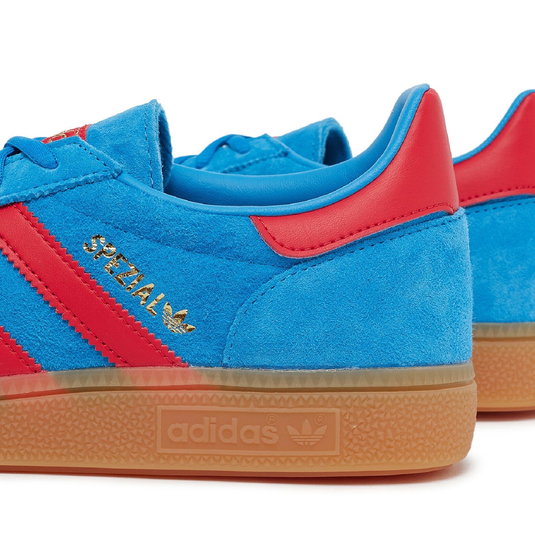 Adidas Handball Spezial, UK Mens, Blue/Red.