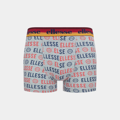 Ellesse Muxel Men’s 2-Pack Cotton Trunks – Grey/Blue/Multicolor