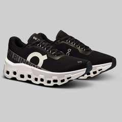 On Cloudmonster Black/Frost Shoes