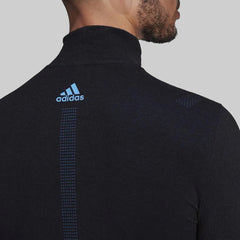 Adidas Running Shirt Primeknit Midlayer Sweatshirt - Black
