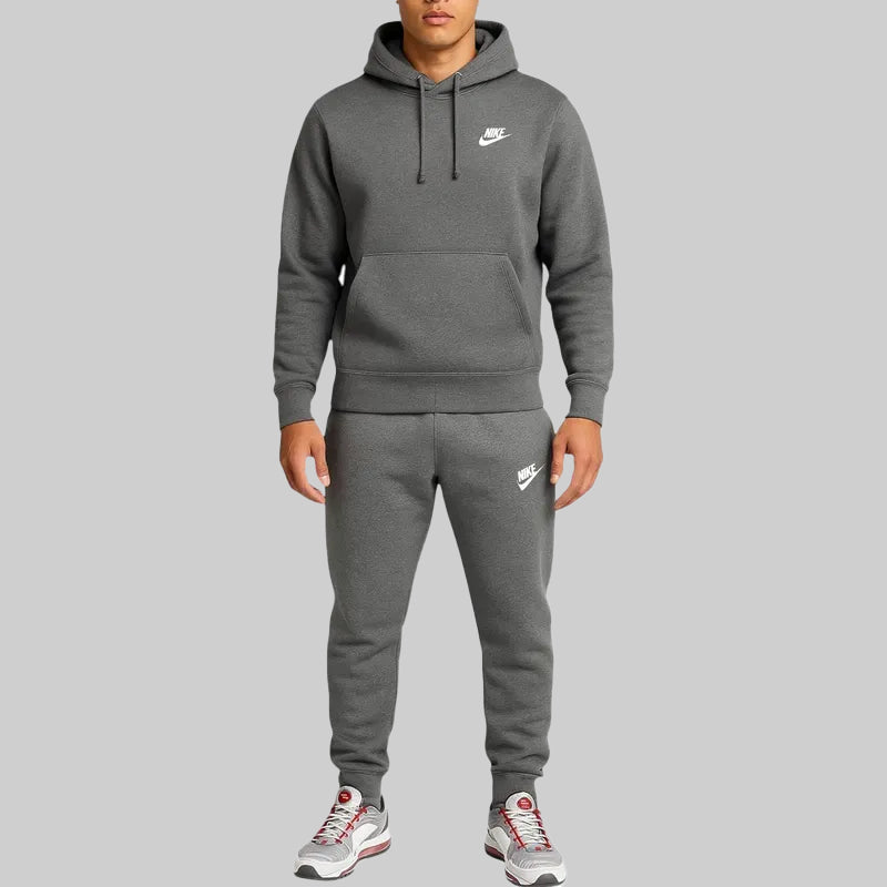 Nike Men's Club Fleece Iconic Hoodie & Joggers Set