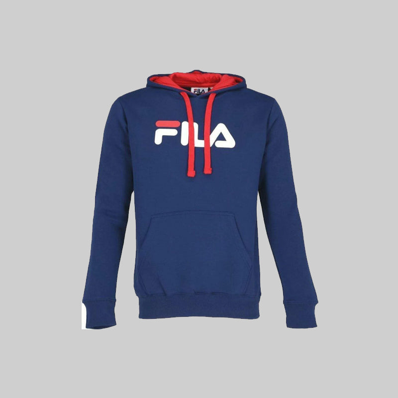 Fila Mens Urban Line Classic Pure Hoodie Fleece Pullover Hooded Sweat