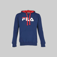 Fila Mens Urban Line Classic Pure Hoodie Fleece Pullover Hooded Sweat