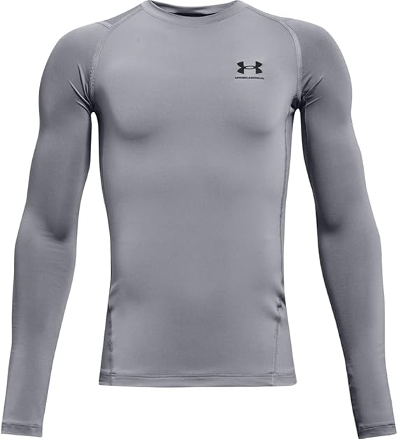 Under Armour Boys’ HeatGear Long-Sleeve Performance Top