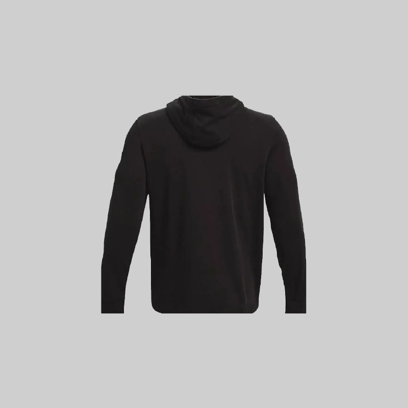 Under Armour Men’s Ua Rival Terry Big Logo Black Sports Hoodie