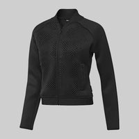 Reebok women's Cardio Workout Full zip Sweatshirt Jacket Fitness Gym Running