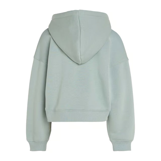 Calvin Klein Juniors Logo Zipped Fleece Hoodie