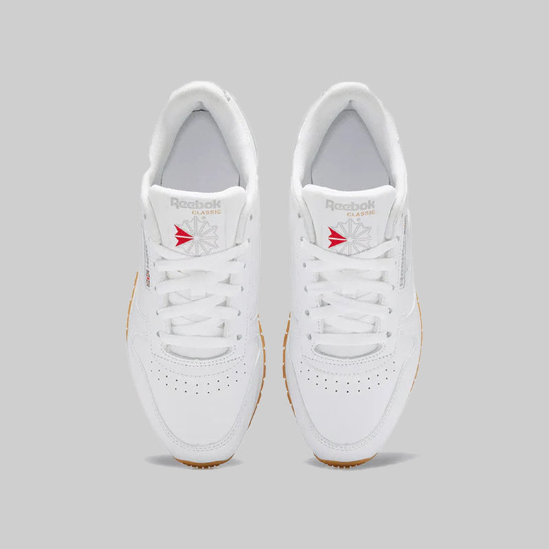 Reebok Classic Leather White Grey Gum