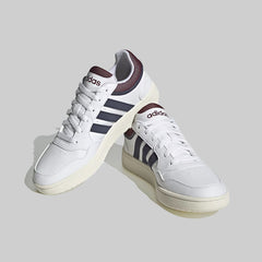 Adidas Hoops 3.0 Low Classic Vintage White Basketball Mens Shoes
