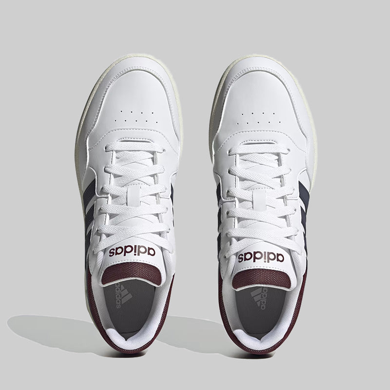 Adidas Hoops 3.0 Low Classic Vintage White Basketball Mens Shoes