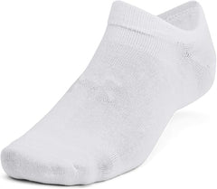 Under Armour Women’s & Unisex No-Show Socks (6-Pack)