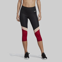 Adidas D2M CB 3/4 Leggings Black/Pink/Red