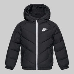 Nike Padded Baby Black Infant Full Zip Coat