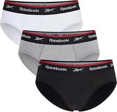 Reebok Wiggins Men's Briefs – 3-Pack