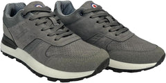 Lambretta Mens Echo 2 Lace Up Sporty Retro Trainers