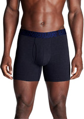 Under Armour 3-Pack Performance Cotton Boxer Briefs for Men – 6" Inseam