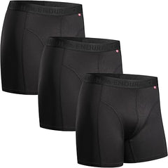 Danish Endurance Men’s Moisture-Wicking Sports Boxers – 3 Pack