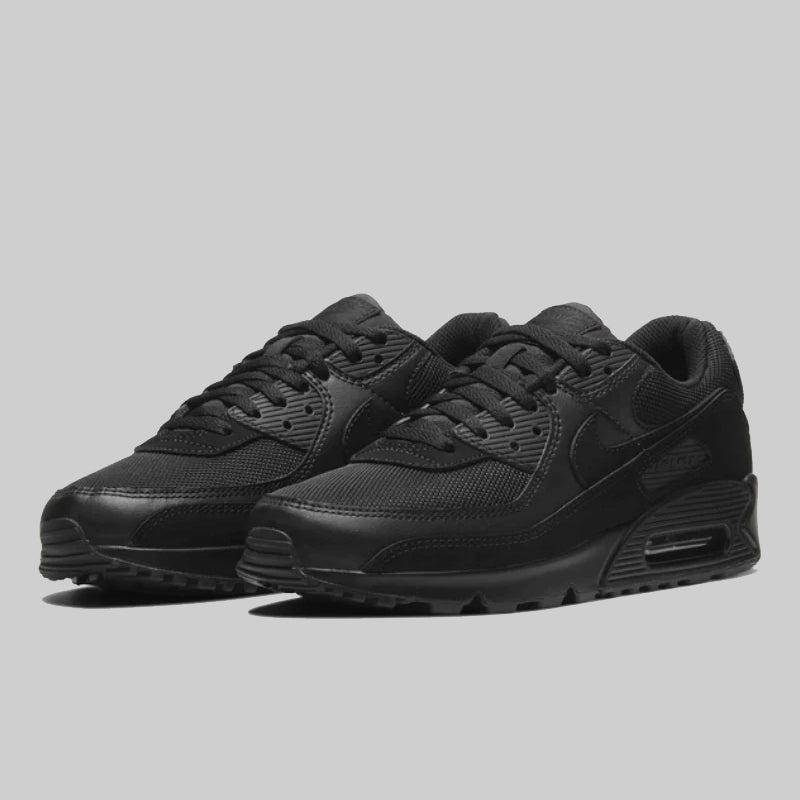 Nike Air Max 90 Marathon Running Shoes - White/Black