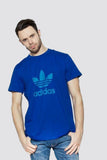 Adidas Adi Trefoil Tshirt Blue