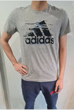 Adidas Men`s Graphic T-Shirt Grey