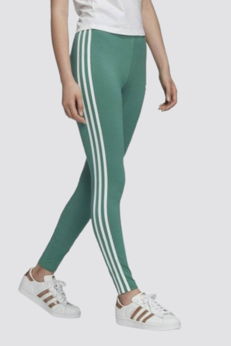 Adidas Originals ADICOLOR CLASSICS 3-STRIPES LEGGINGS Green Black