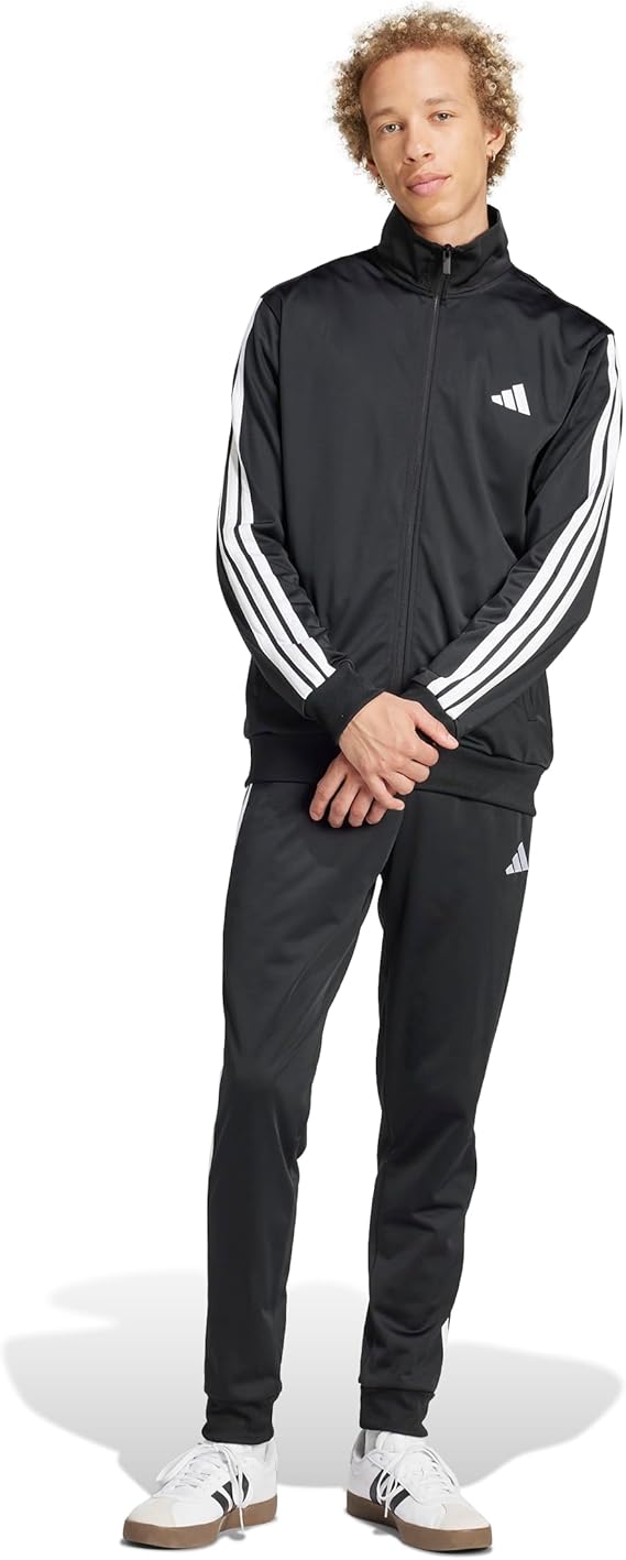 Adidas Sportswear Basic 3-Stripes Tricot Tracksuit for Men
