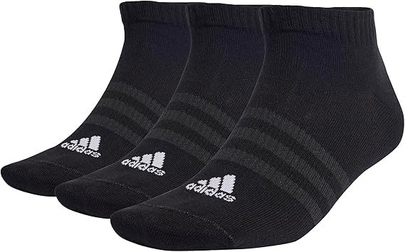 Adidas Thin & Light Low-Cut Sportswear Socks – 3 Pairs