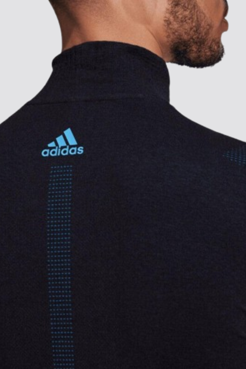 Adidas Running Shirt Primeknit Midlayer - Black