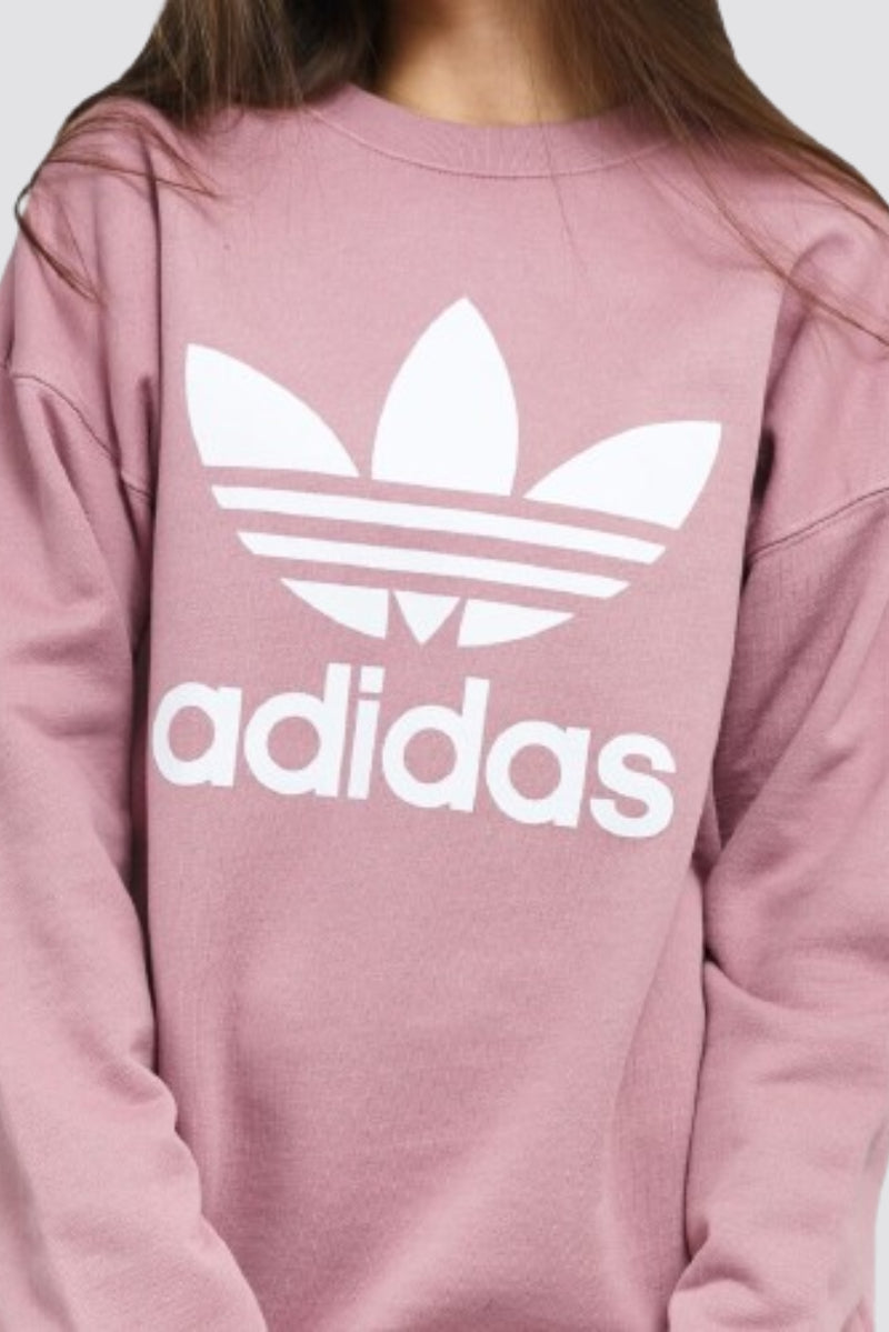 Adidas Women TREFOIL CREW SWEATSHIRT