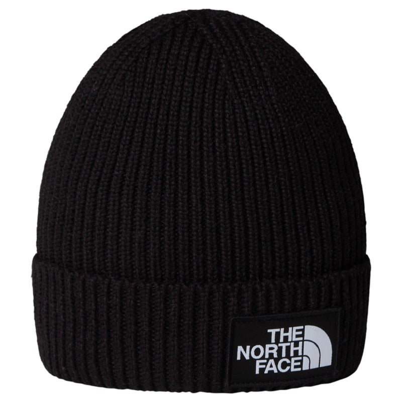 The North Face Logo Box Cuffed Recycled Kids Beanie