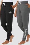 Calvin Klein Women's 2 Pack French Terry Joggers