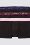 Cotton Stretch 3 Pack Low Rise Trunk, B-Grape Glimmer/Pale Orchid/Purple