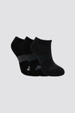 Ellesse Women Trainer socks 3 Pack Low Cut cushioned UK 4-8 EUR 37-42 Black