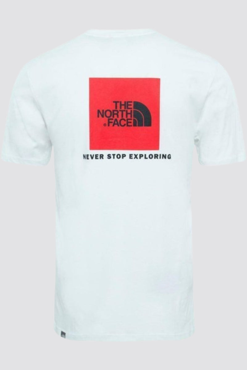 Men's The North Face TNF RedBox T Shirt Printed Crew Neck 100% Cotton Tee