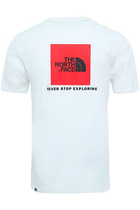 North Face Tnf Redbox Printed Crew Neck Cotton T-shirt