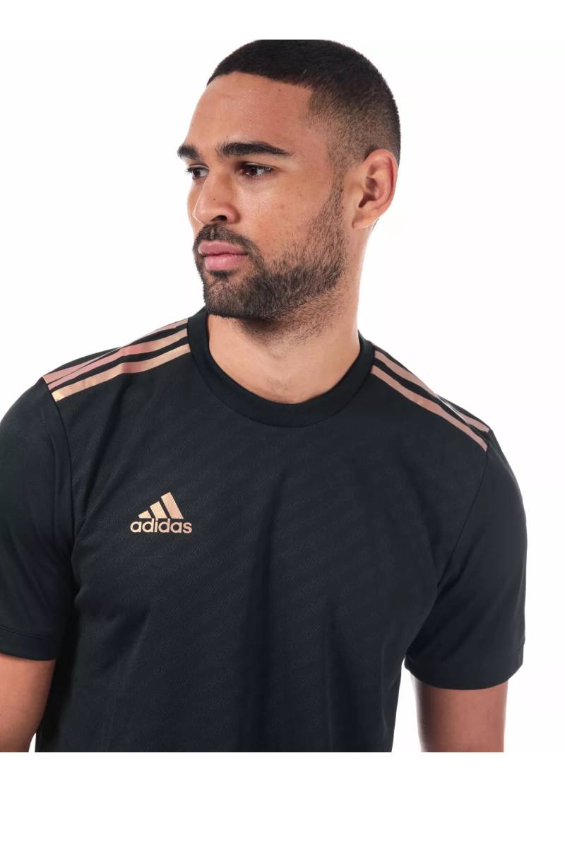 Adidas Tiro Jersey Men's T-shirt Black