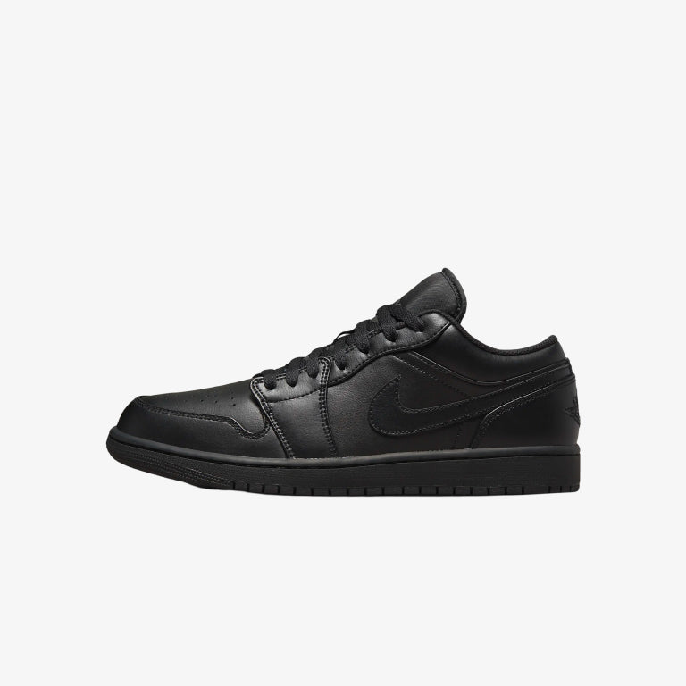 Nike Air Jordan 1 Low Triple Black Shoes