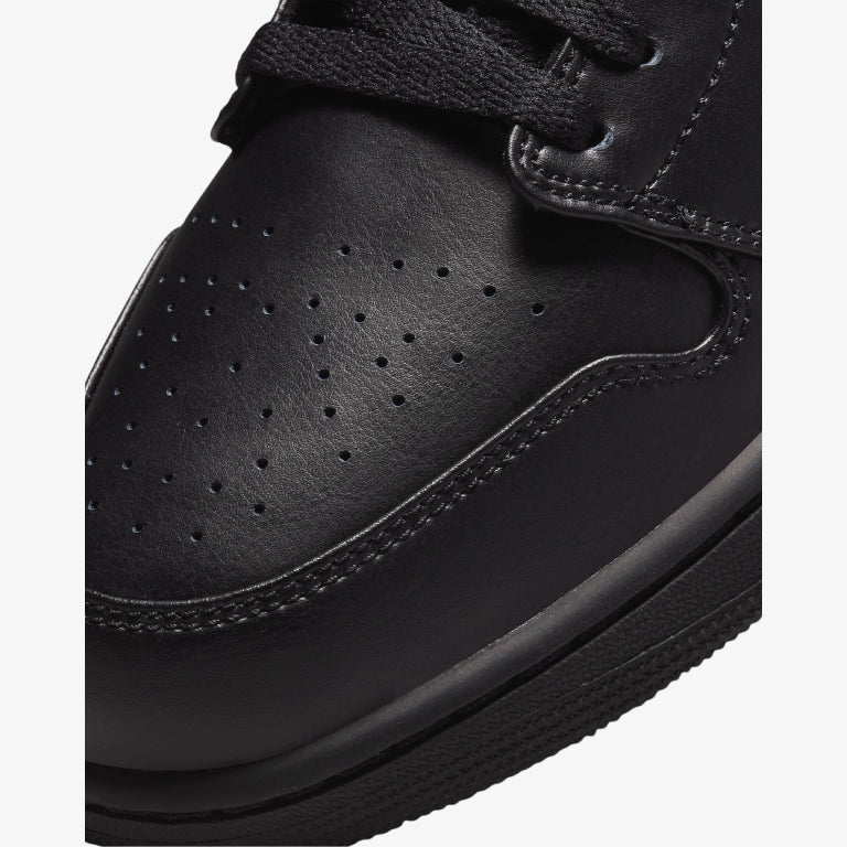 Nike Air Jordan 1 Low Triple Black Shoes