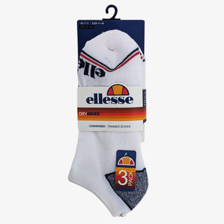 Ellesse Mens Low Cut Socks (3 Pack)