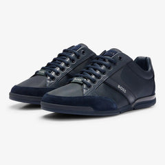 Hugo Boss Low Trainers Shoe - Navy Blue
