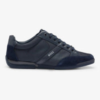 Hugo Boss Low Trainers Shoe - Navy Blue