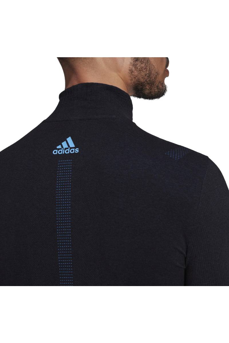 Adidas Running Primeknit Midlayer Shirt - Black